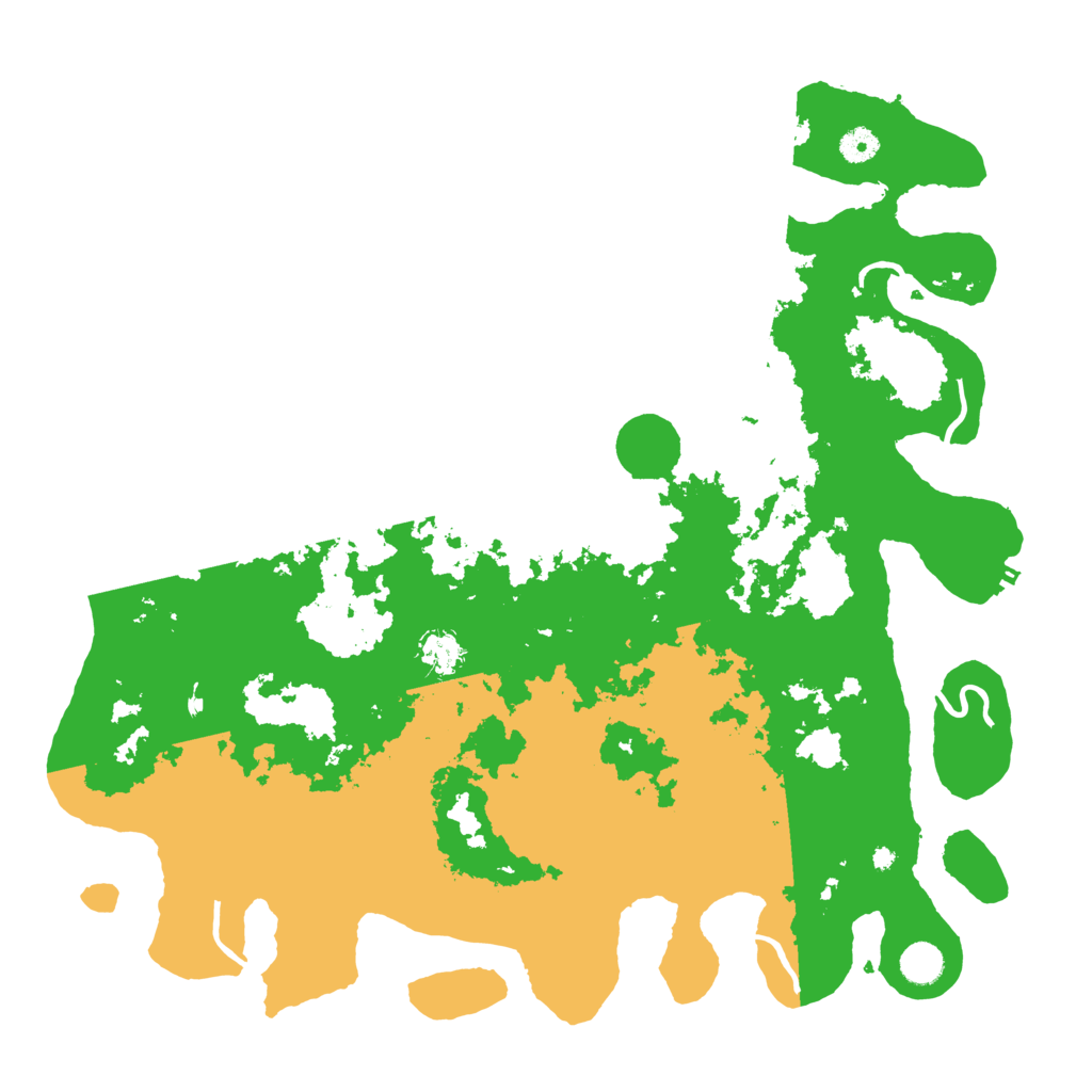 Biome Rust Map: Procedural Map, Size: 4500, Seed: 233211703