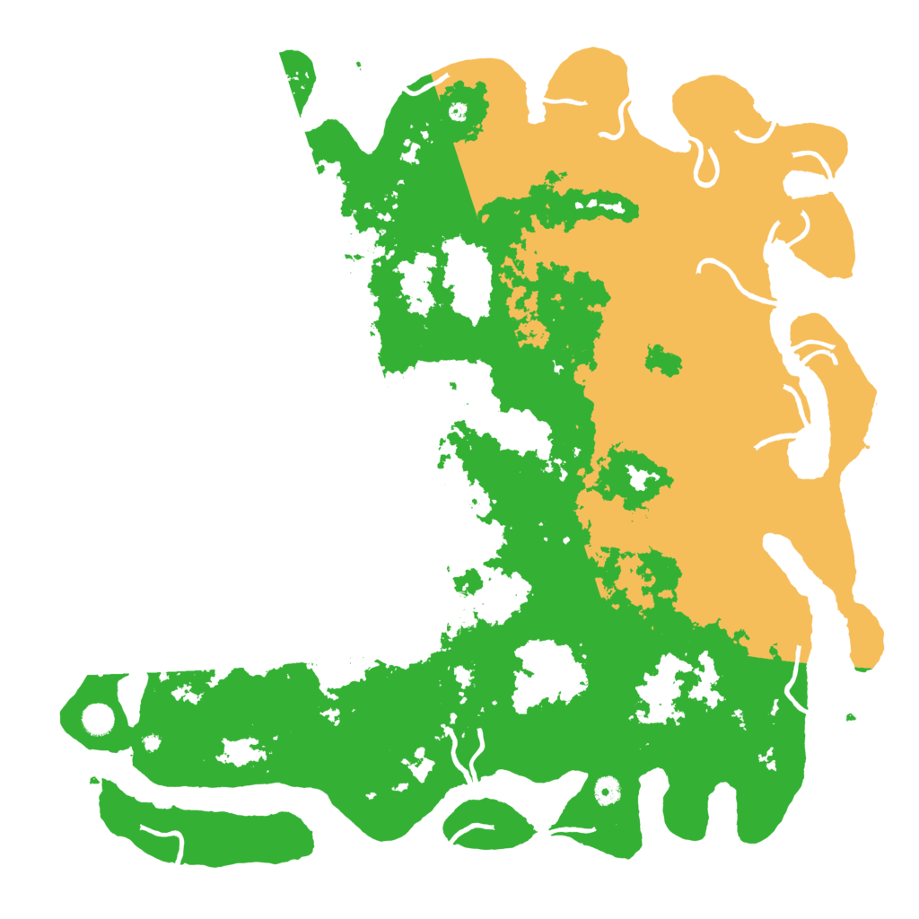 Biome Rust Map: Procedural Map, Size: 5000, Seed: 30236460