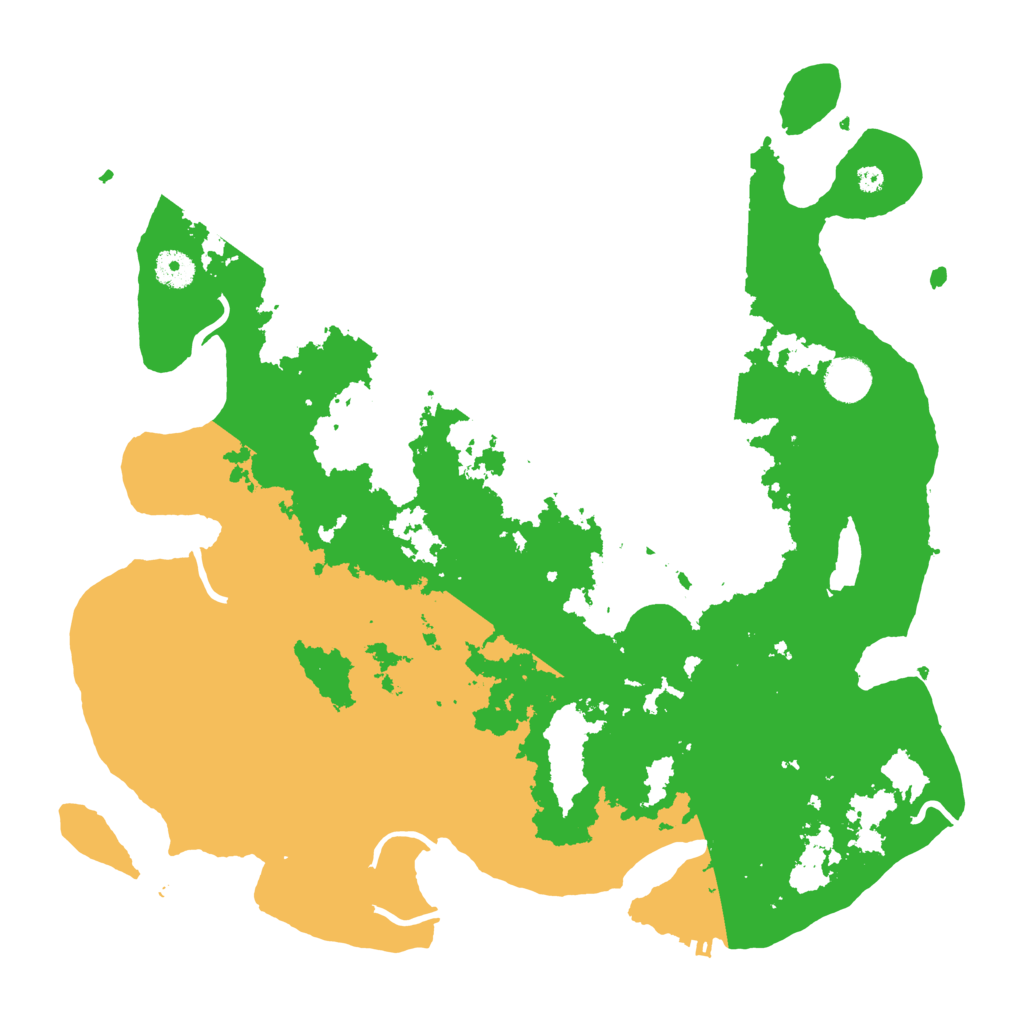 Biome Rust Map: Procedural Map, Size: 4000, Seed: 1892777178