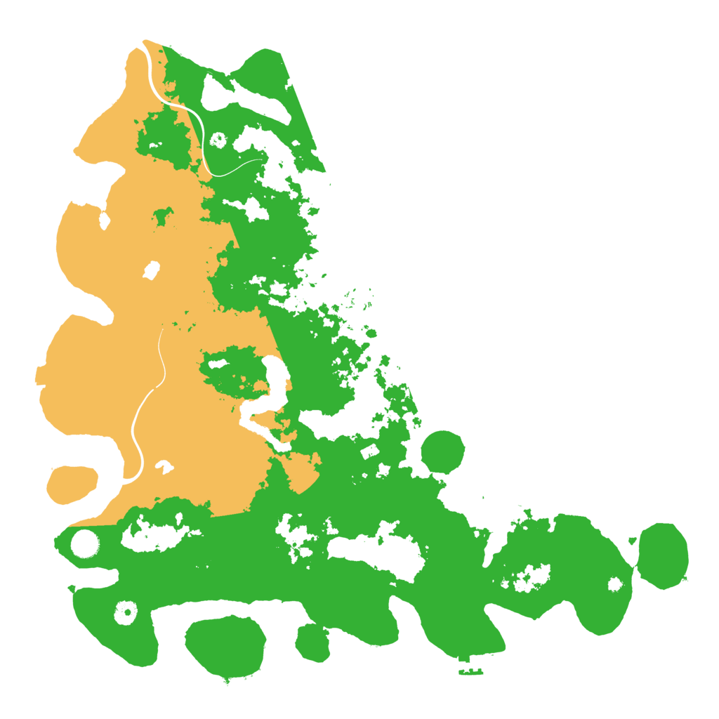 Biome Rust Map: Procedural Map, Size: 4500, Seed: 20230606