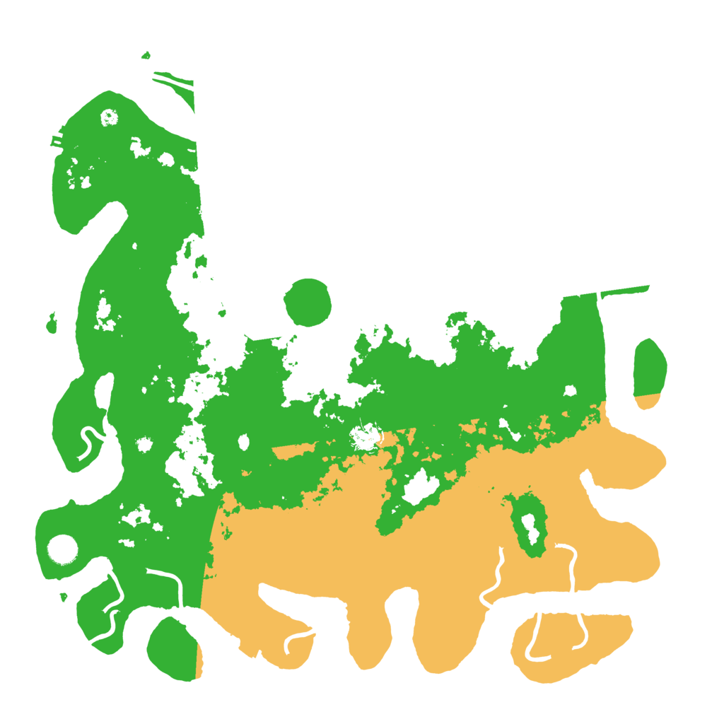 Biome Rust Map: Procedural Map, Size: 4255, Seed: 1203811631