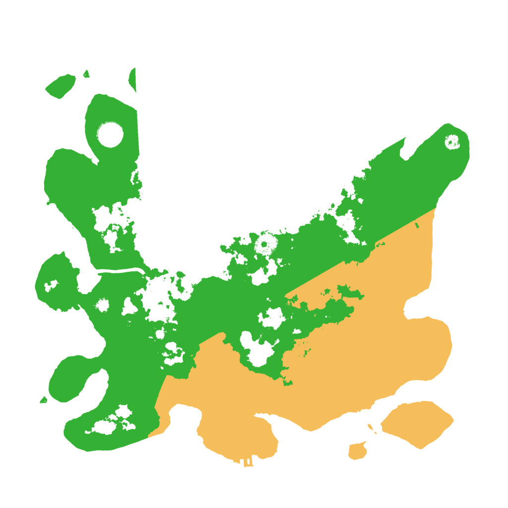 Biome Rust Map: Procedural Map, Size: 3500, Seed: 2115111