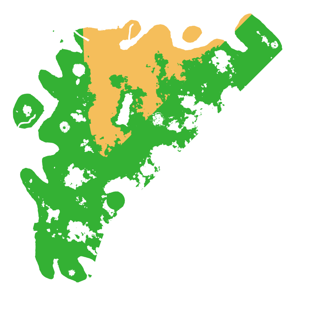 Biome Rust Map: Procedural Map, Size: 4500, Seed: 888405951