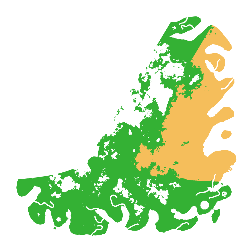 Biome Rust Map: Procedural Map, Size: 5000, Seed: 55006407