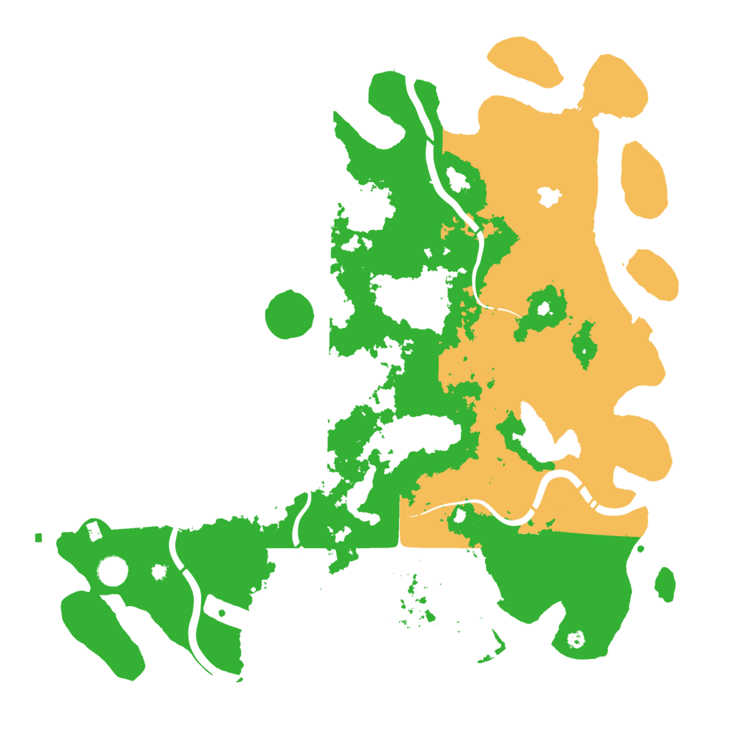 Biome Rust Map: Procedural Map, Size: 4250, Seed: 99683468