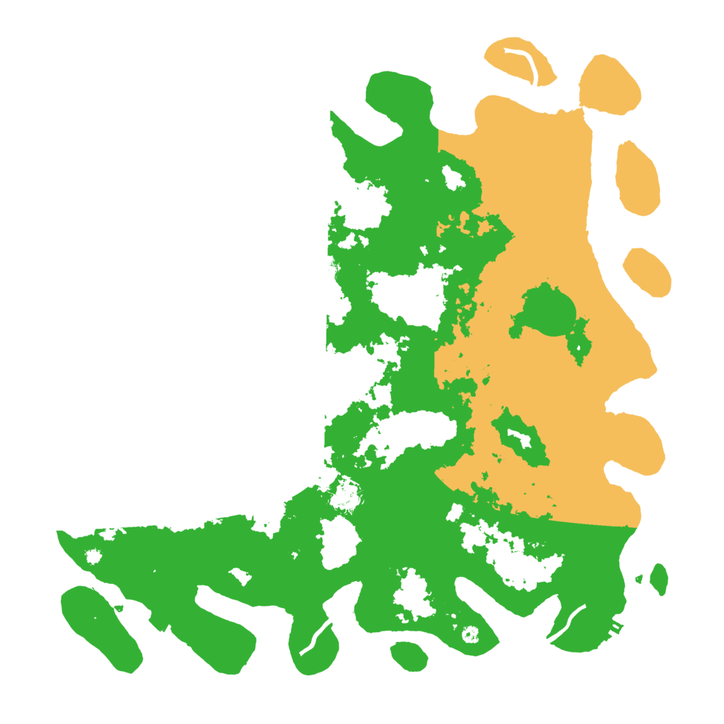 Biome Rust Map: Procedural Map, Size: 4250, Seed: 99683468