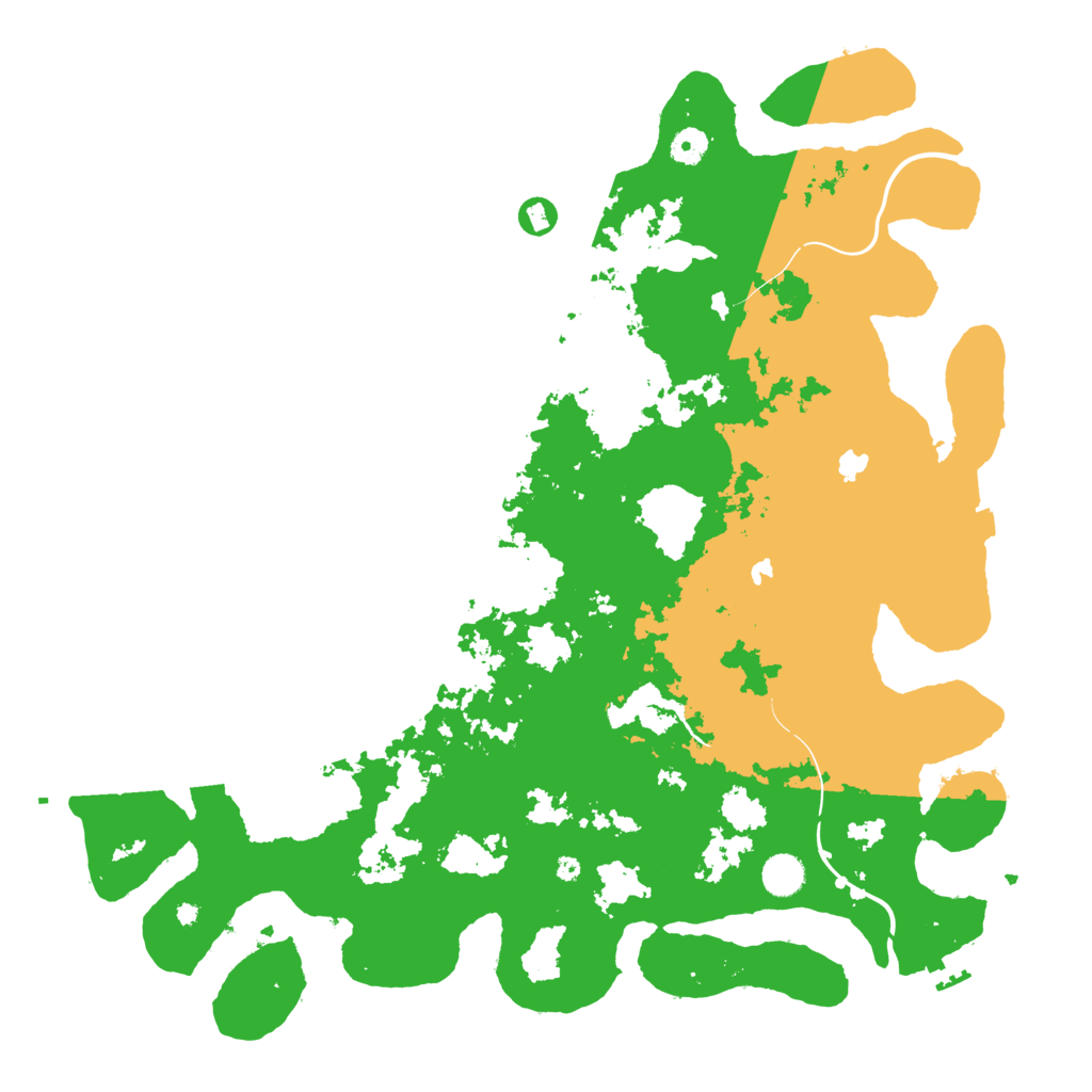 Biome Rust Map: Procedural Map, Size: 4500, Seed: 1644084931