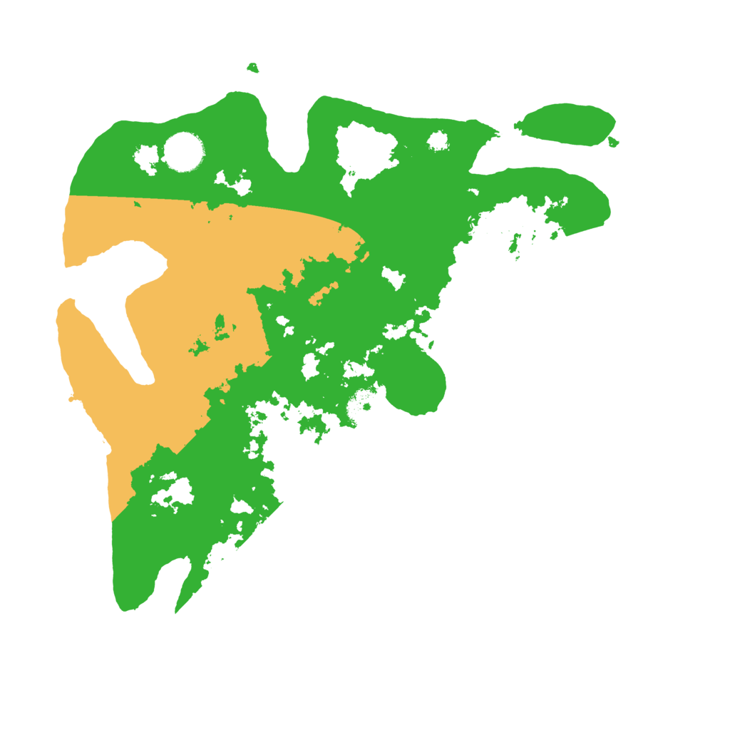 Biome Rust Map: Procedural Map, Size: 3250, Seed: 1189899921