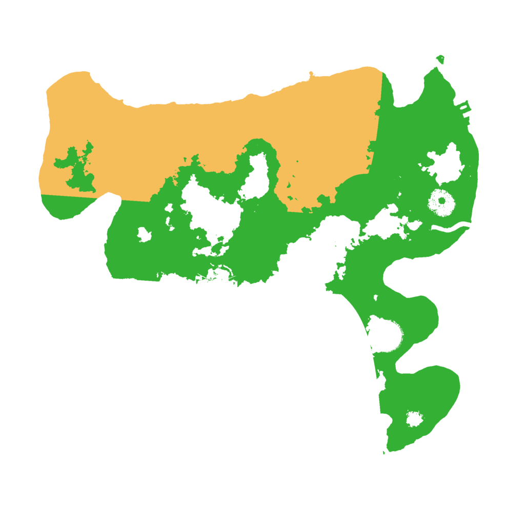 Biome Rust Map: Procedural Map, Size: 3000, Seed: 786221897