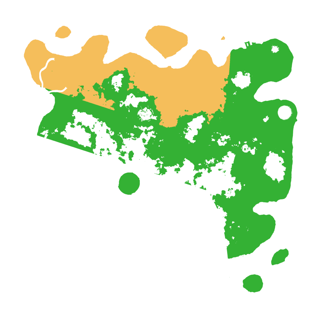 Biome Rust Map: Procedural Map, Size: 4000, Seed: 13780768