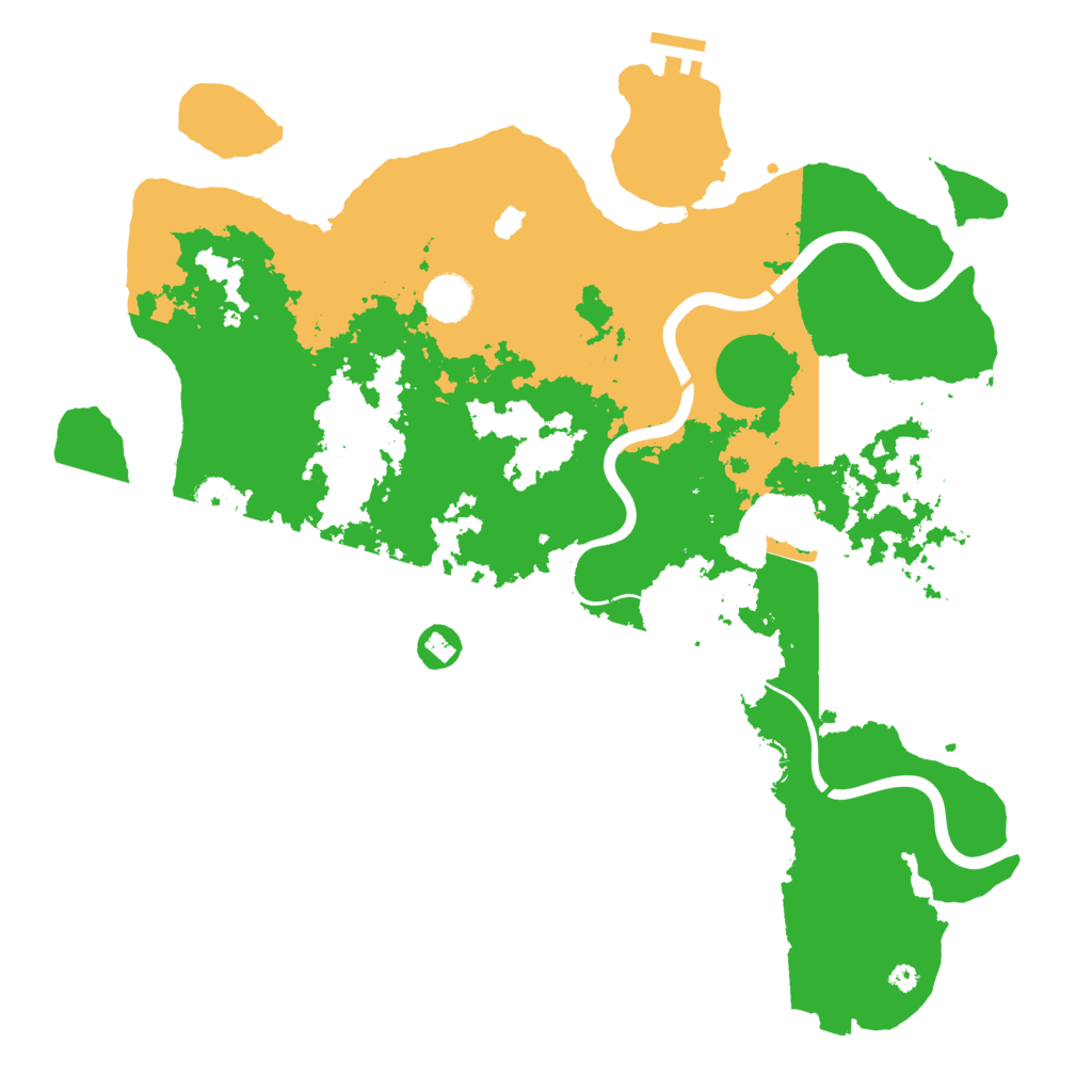 Biome Rust Map: Procedural Map, Size: 4003, Seed: 2147483647
