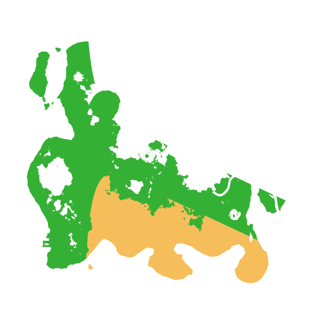 Biome Rust Map: Procedural Map, Size: 3000, Seed: 1032351602