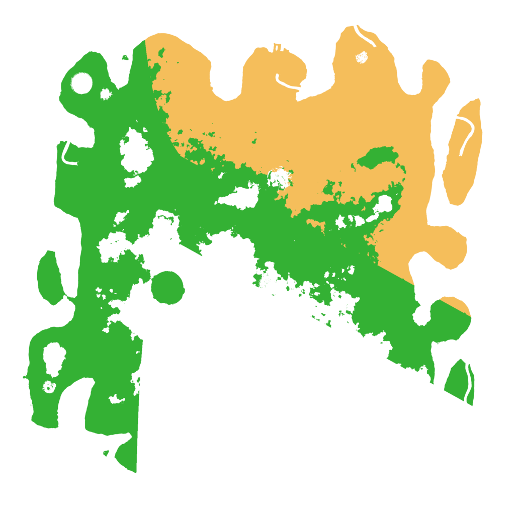 Biome Rust Map: Procedural Map, Size: 4250, Seed: 476588327