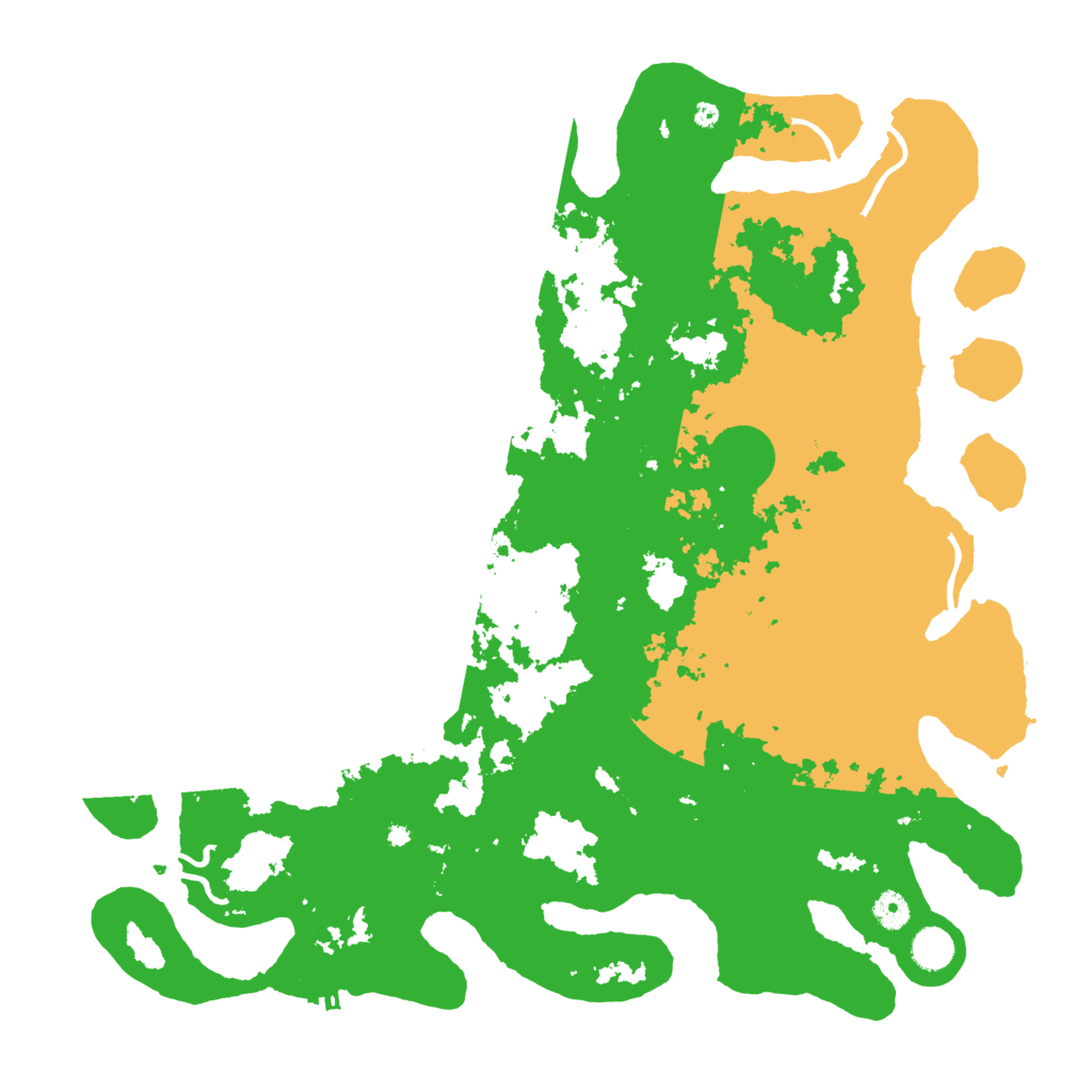Biome Rust Map: Procedural Map, Size: 4500, Seed: 680810208