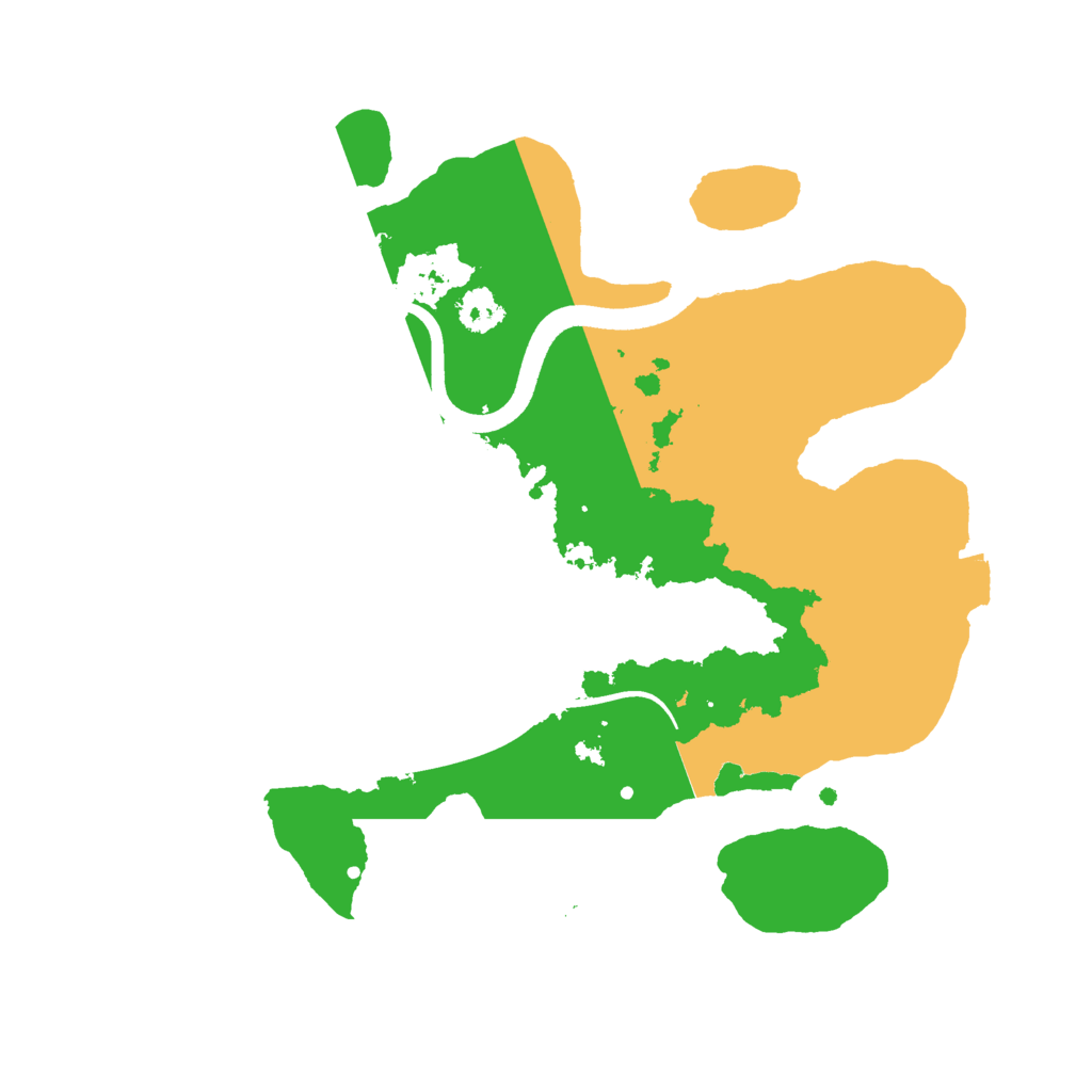 Biome Rust Map: Procedural Map, Size: 2500, Seed: 716