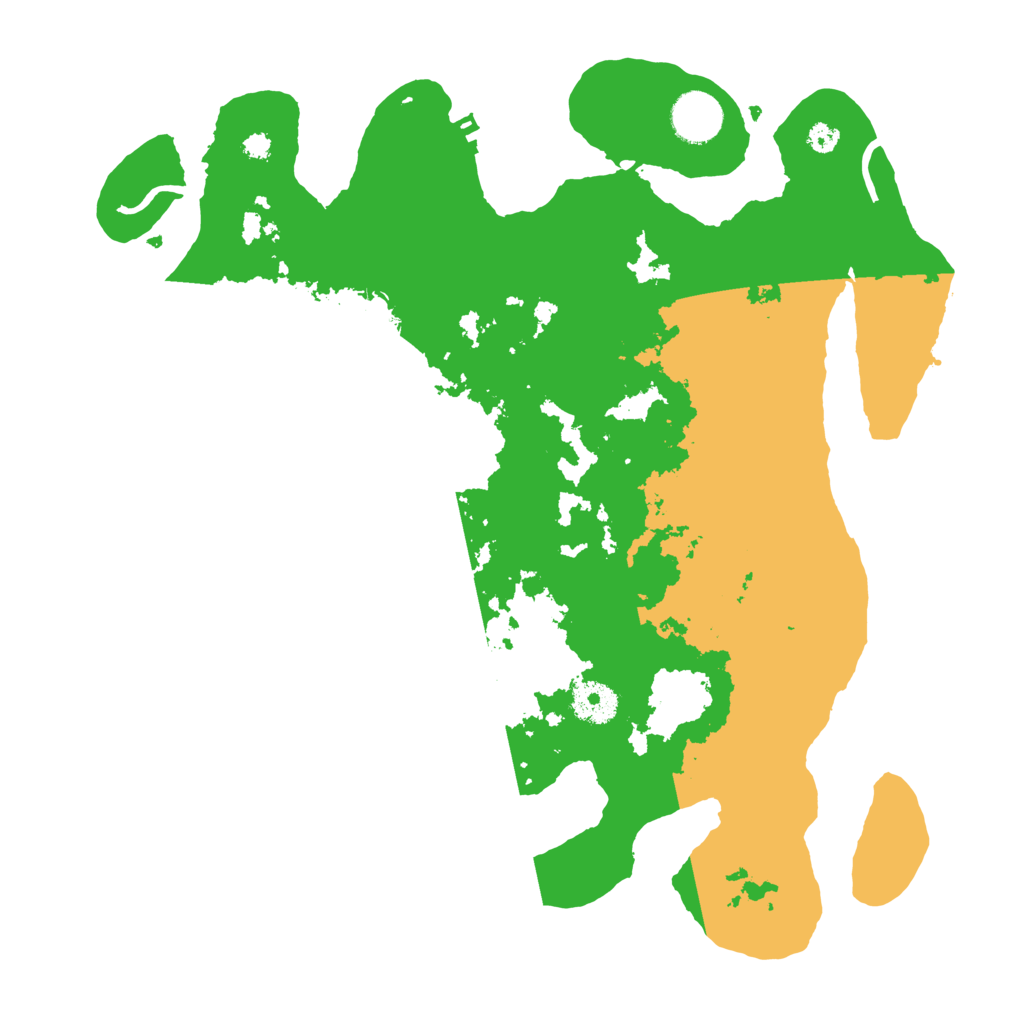 Biome Rust Map: Procedural Map, Size: 3500, Seed: 1306244916