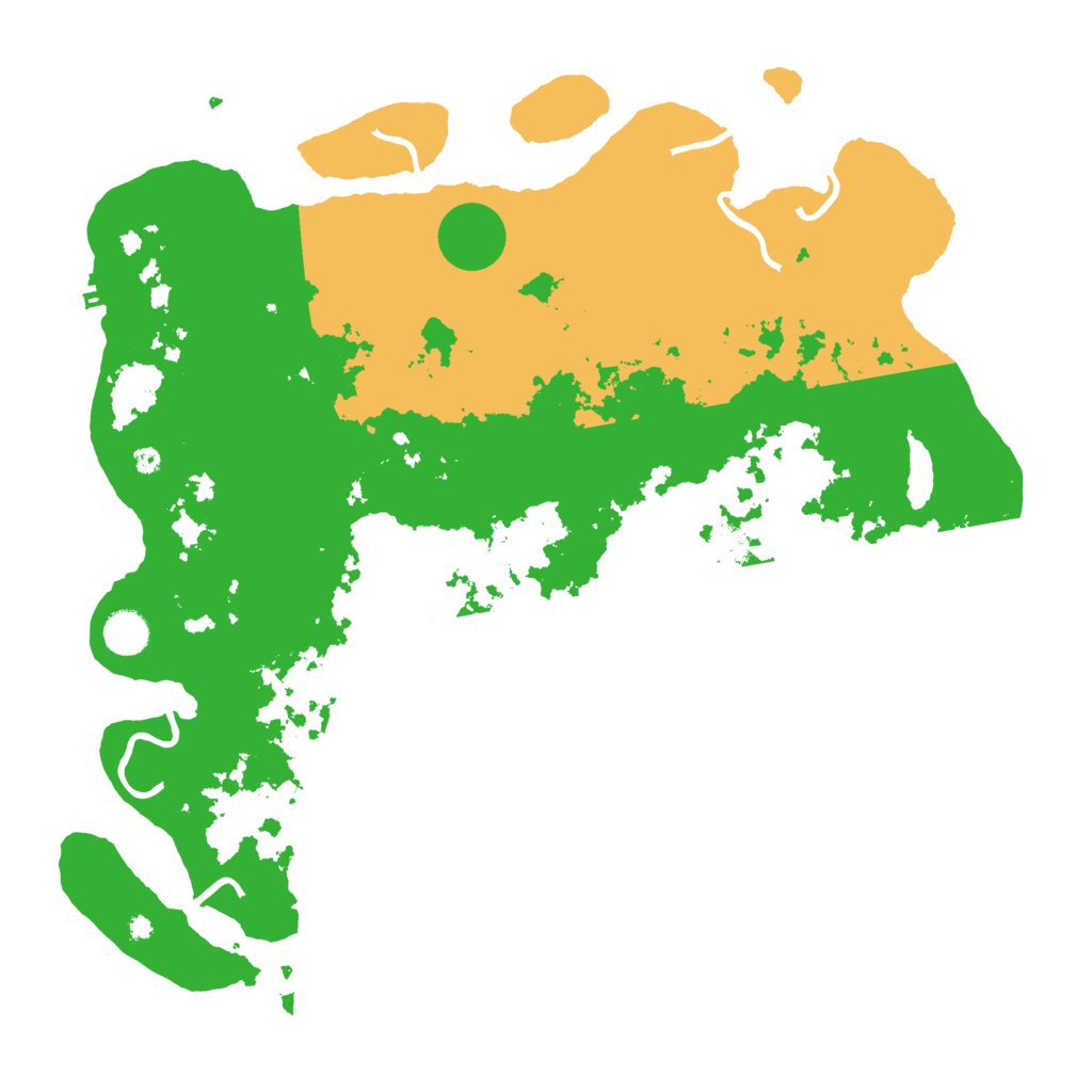 Biome Rust Map: Procedural Map, Size: 4250, Seed: 705332578