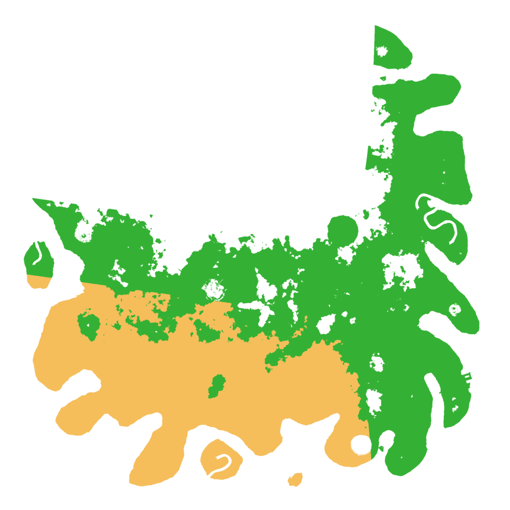 Biome Rust Map: Procedural Map, Size: 4500, Seed: 1113595260