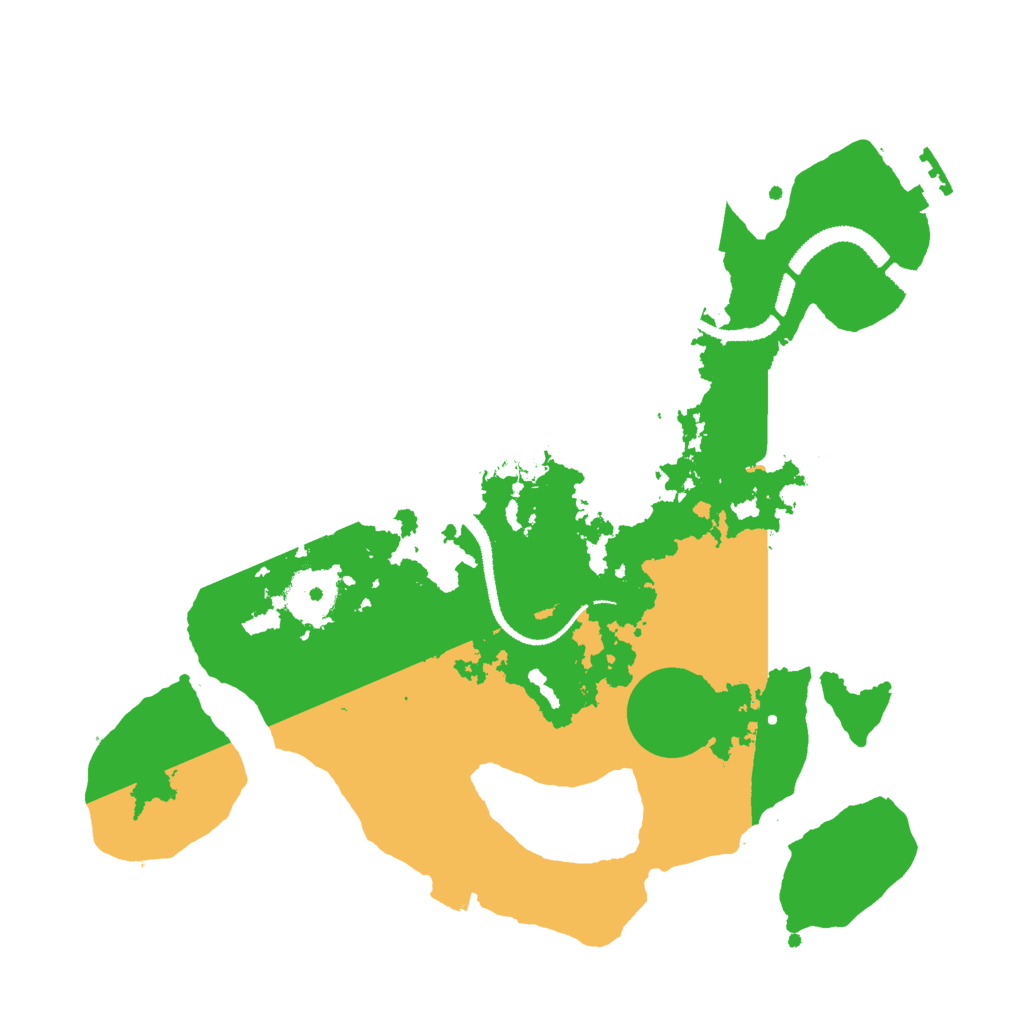 Biome Rust Map: Procedural Map, Size: 3000, Seed: 1606299046