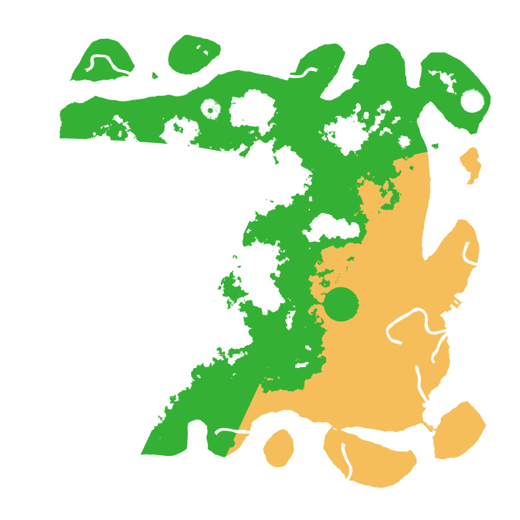 Biome Rust Map: Procedural Map, Size: 4000, Seed: 985741