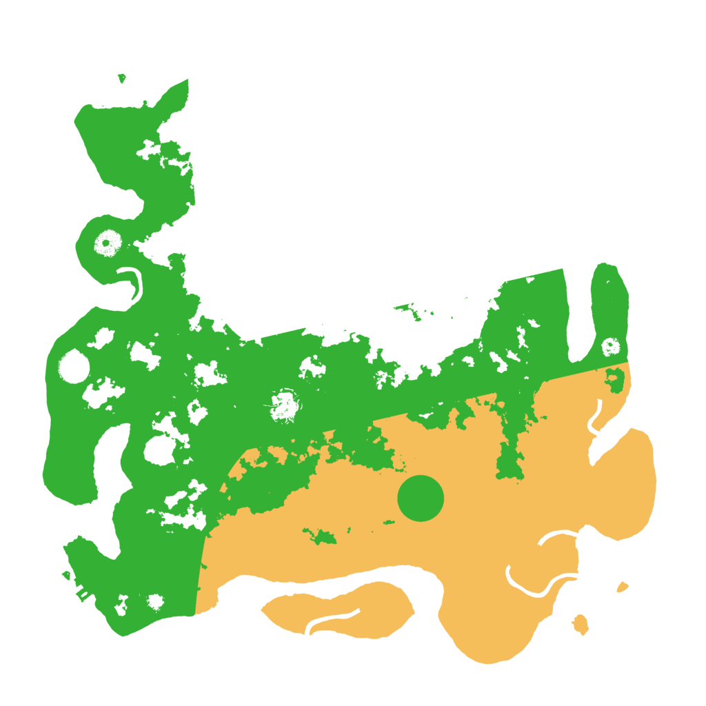 Biome Rust Map: Procedural Map, Size: 4000, Seed: 1327