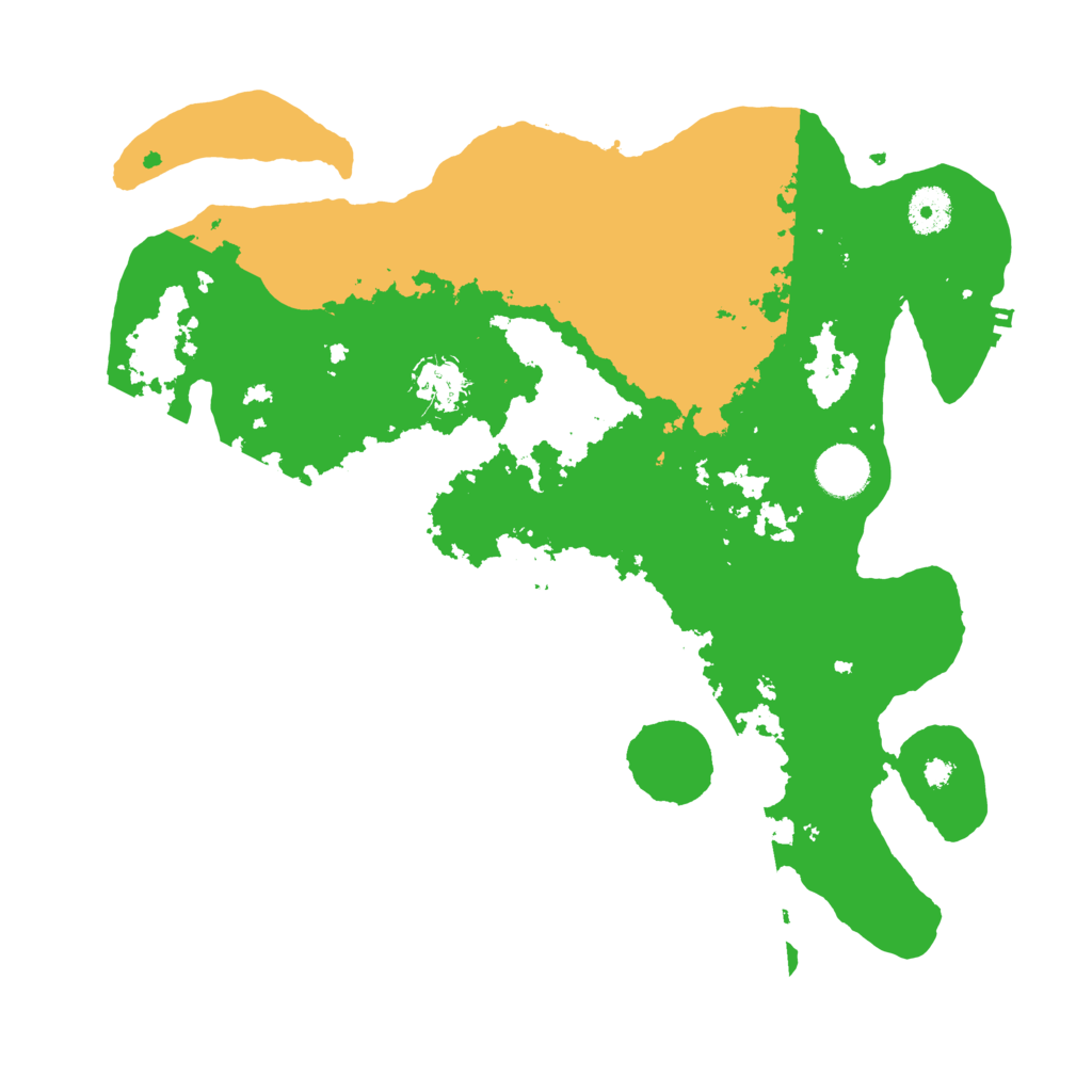 Biome Rust Map: Procedural Map, Size: 3600, Seed: 70076399