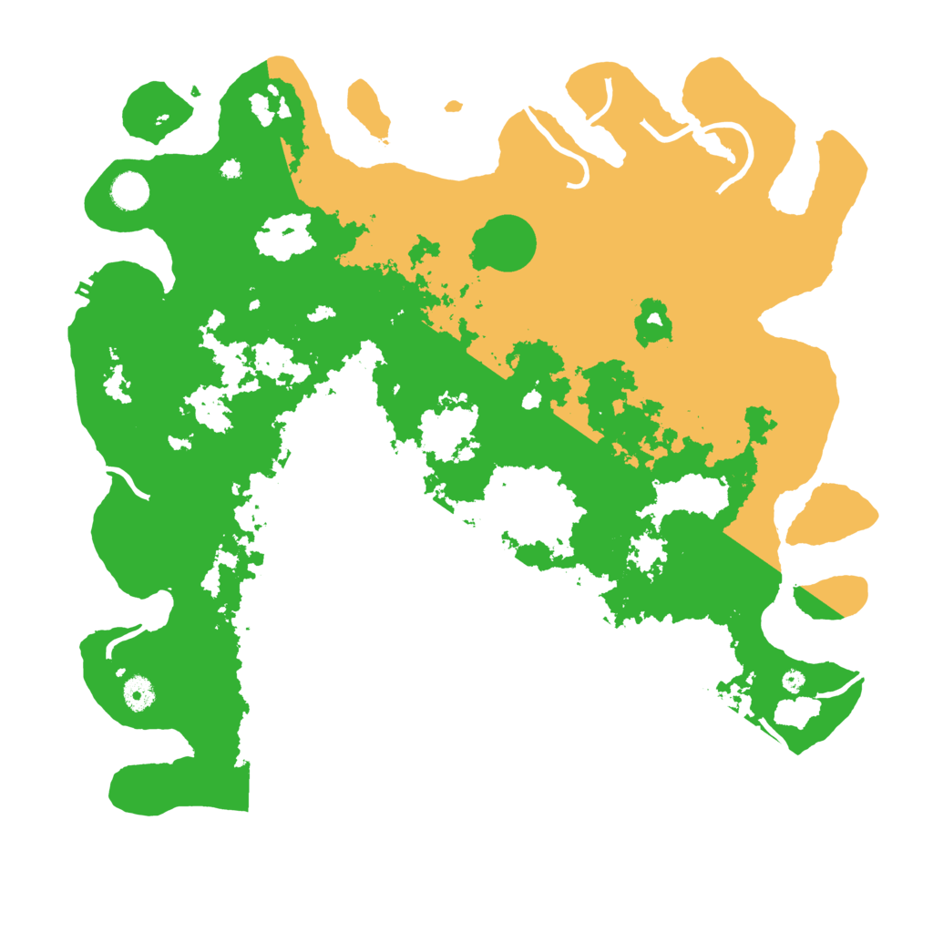 Biome Rust Map: Procedural Map, Size: 4300, Seed: 1342