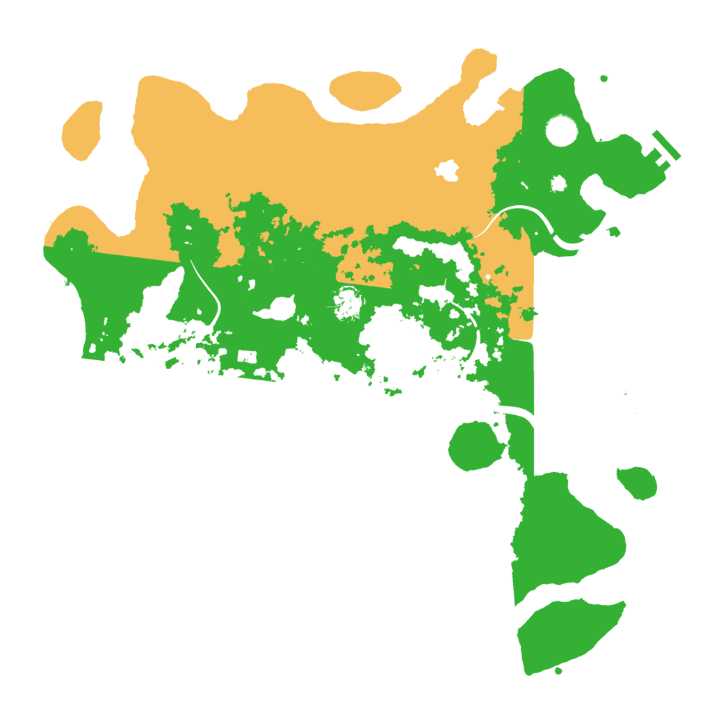 Biome Rust Map: Procedural Map, Size: 4000, Seed: 1589048746