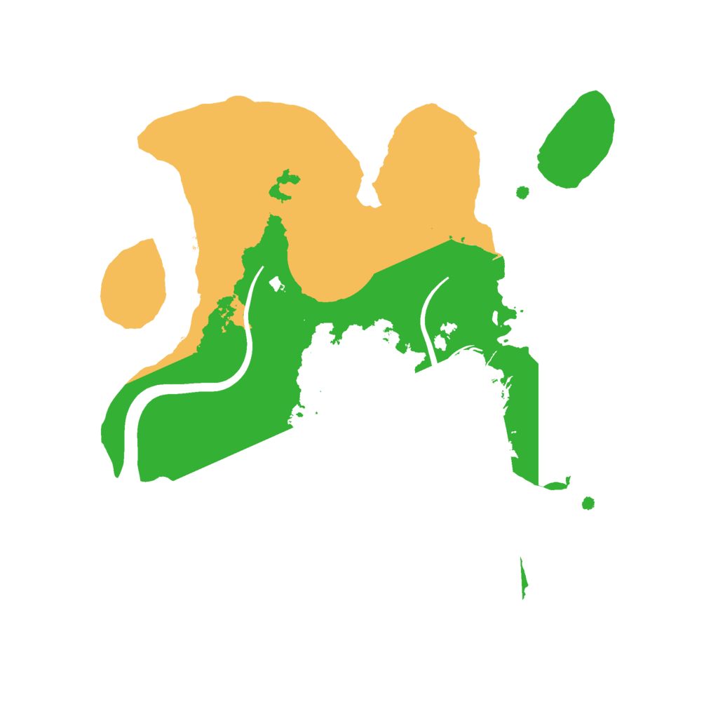 Biome Rust Map: Procedural Map, Size: 2250, Seed: 30