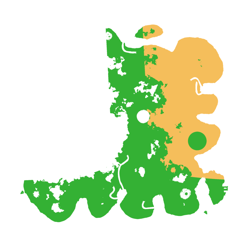 Biome Rust Map: Procedural Map, Size: 3500, Seed: 387983423