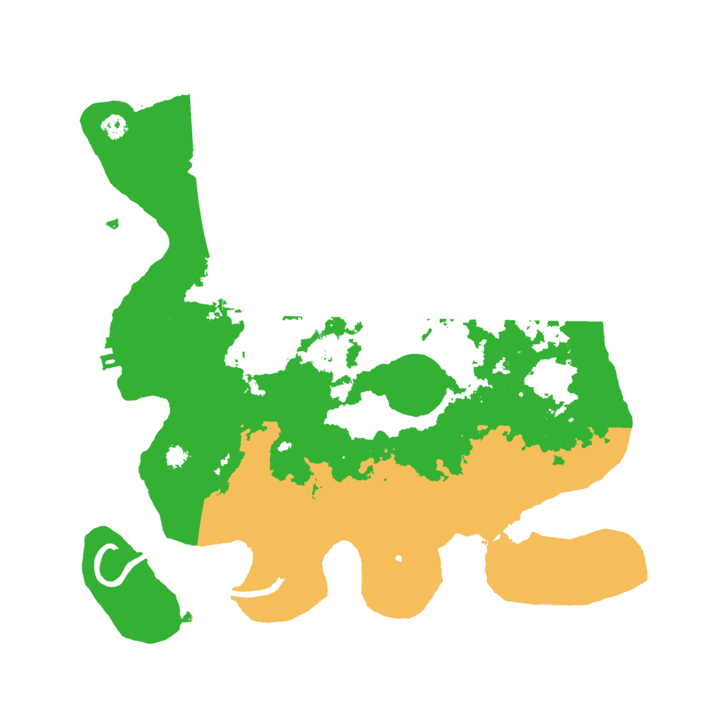 Biome Rust Map: Procedural Map, Size: 3000, Seed: 6160