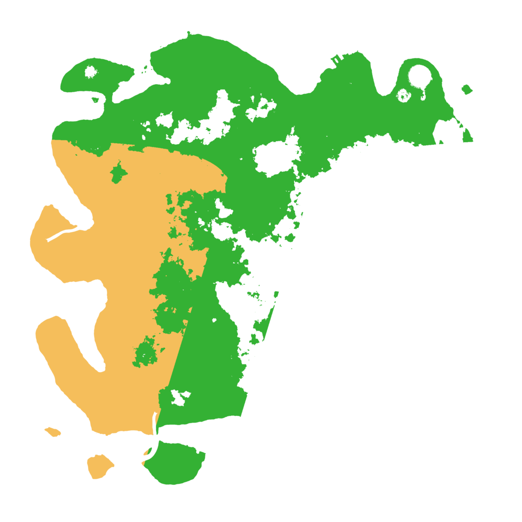 Biome Rust Map: Procedural Map, Size: 4000, Seed: 32740163