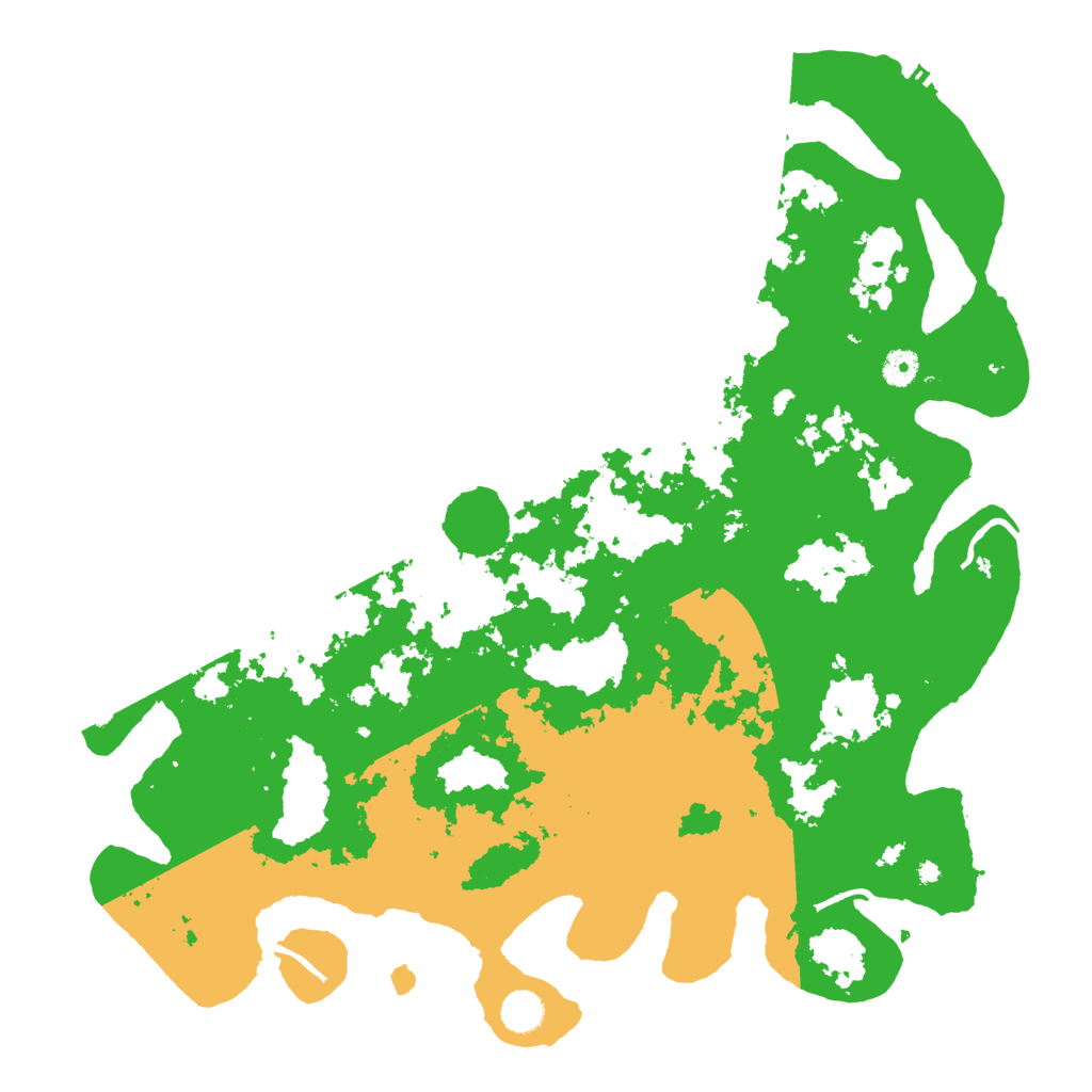 Biome Rust Map: Procedural Map, Size: 4500, Seed: 655929532