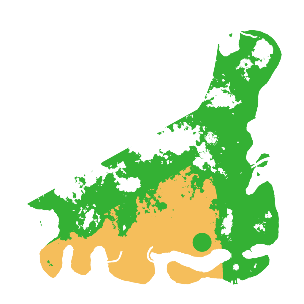 Biome Rust Map: Procedural Map, Size: 4250, Seed: 6071986