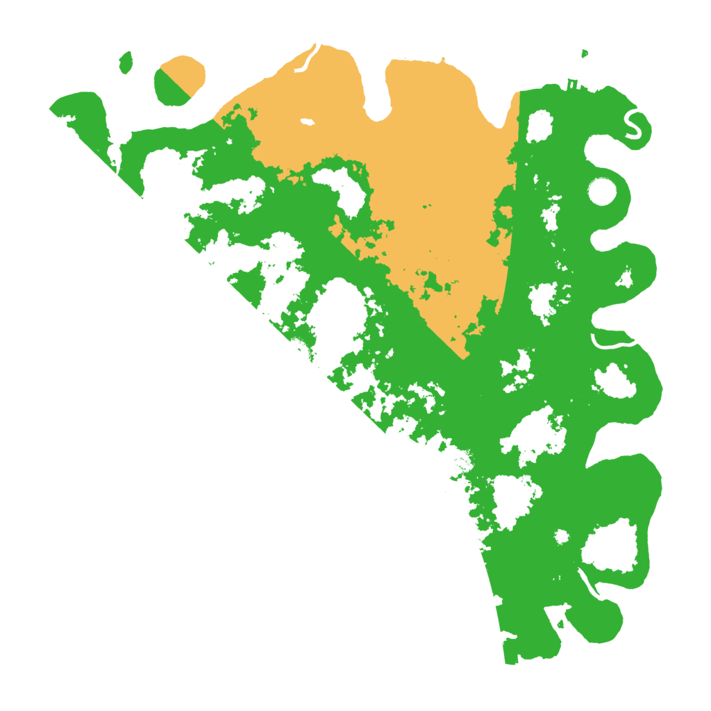 Biome Rust Map: Procedural Map, Size: 4500, Seed: 1061068091