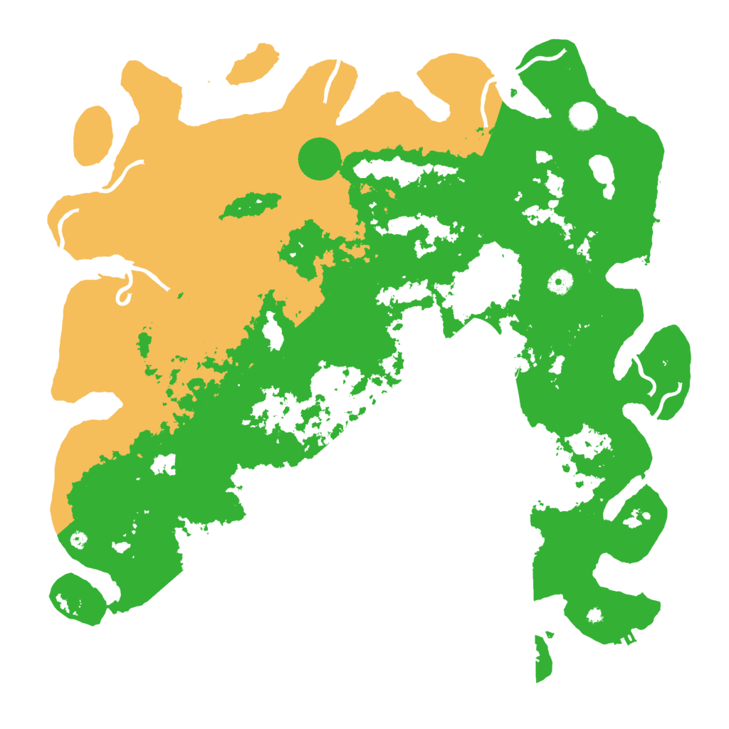 Biome Rust Map: Procedural Map, Size: 4500, Seed: 947816174