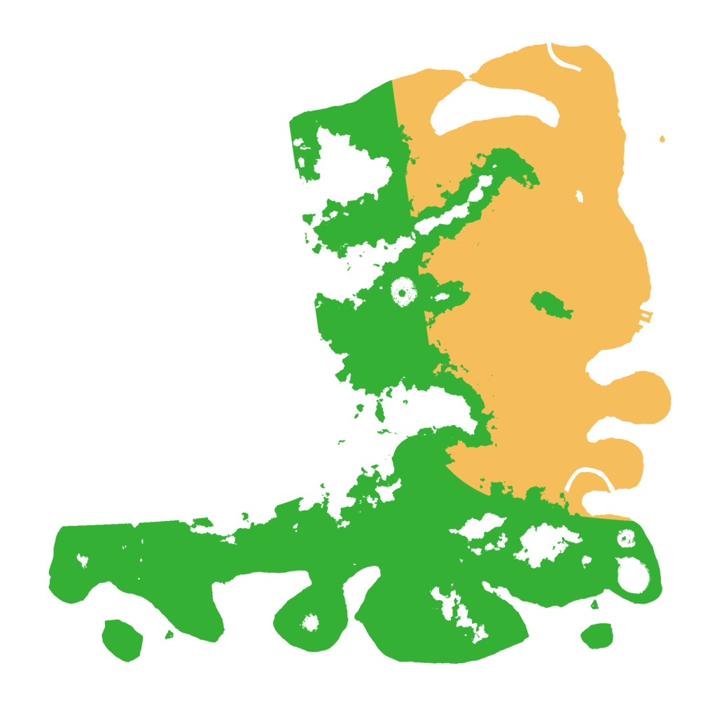 Biome Rust Map: Procedural Map, Size: 4000, Seed: 350820774
