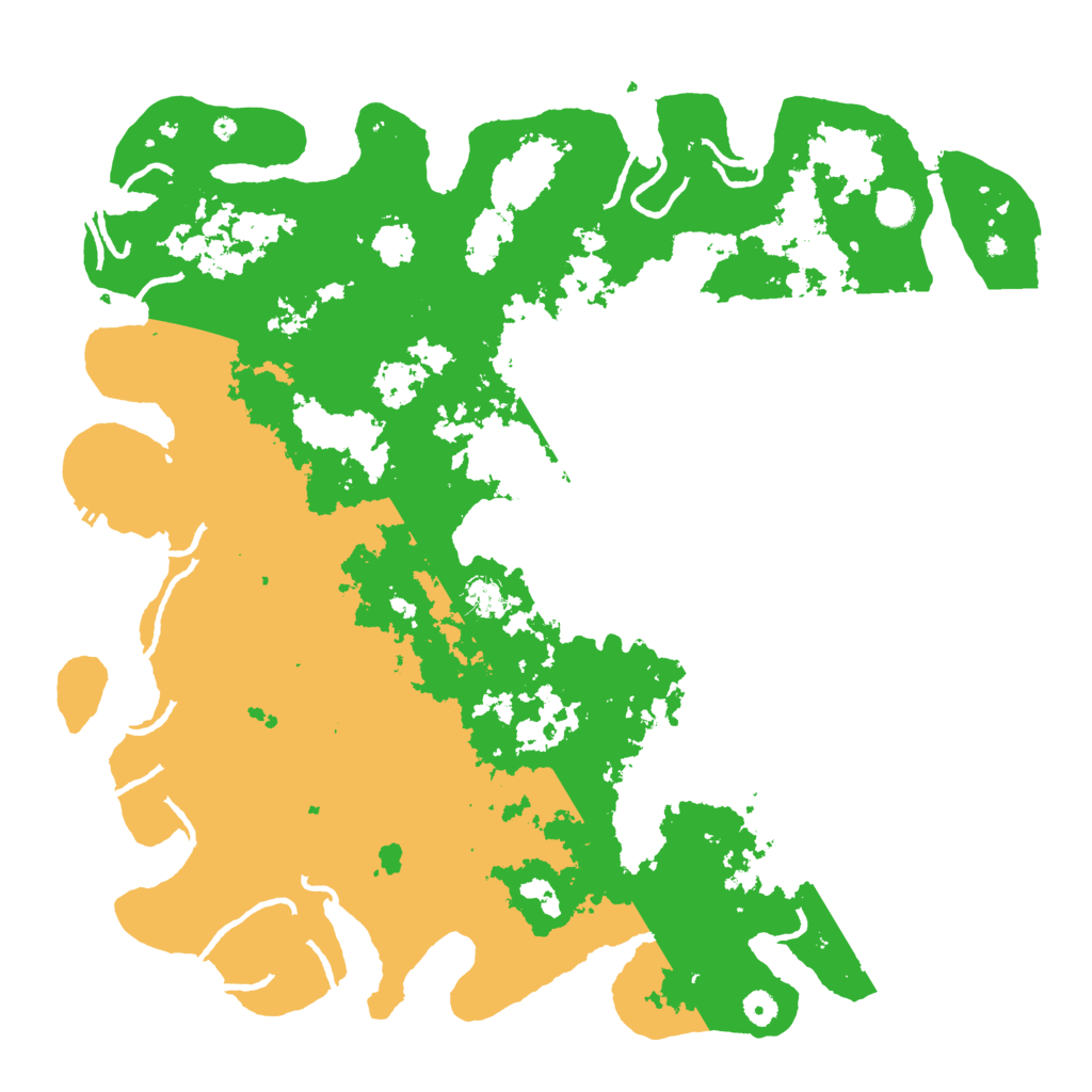 Biome Rust Map: Procedural Map, Size: 5000, Seed: 377108276
