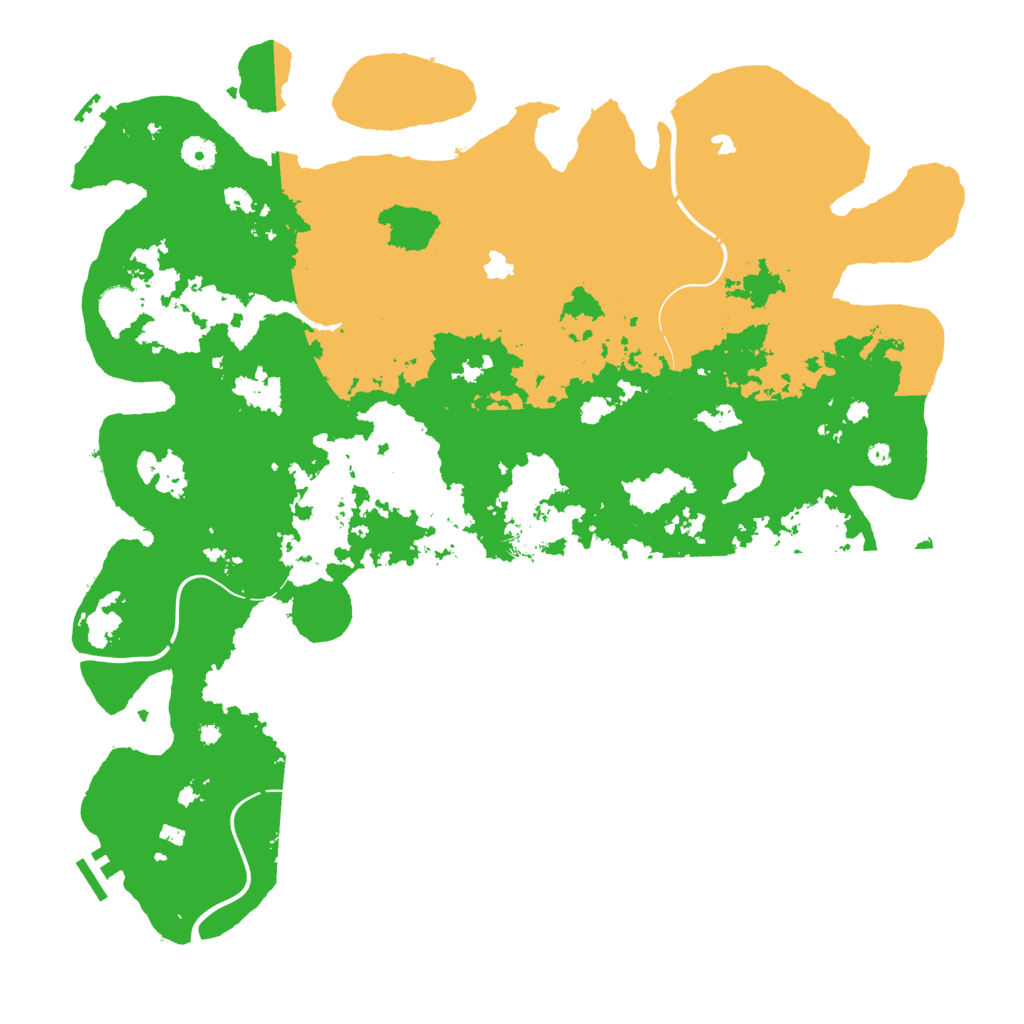 Biome Rust Map: Procedural Map, Size: 4500, Seed: 26712