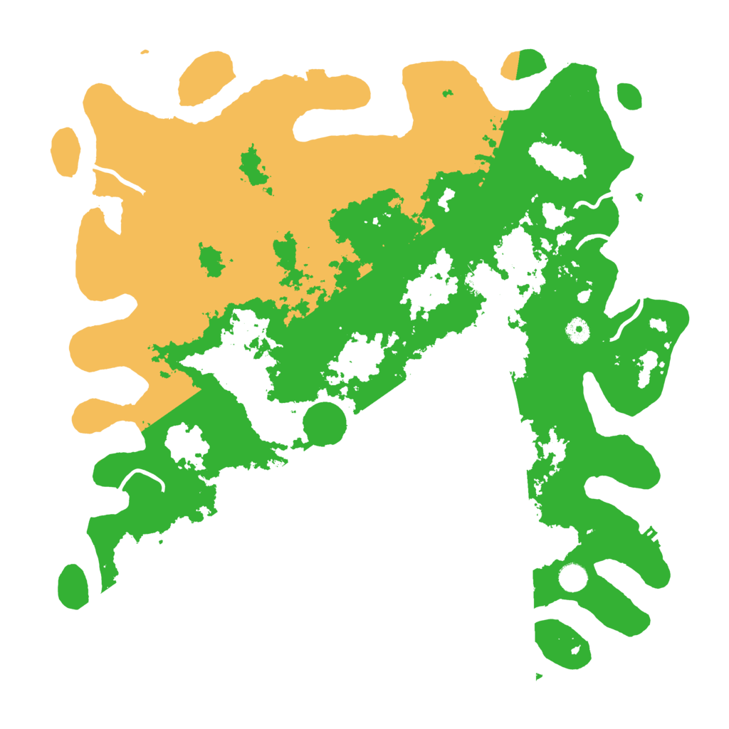Biome Rust Map: Procedural Map, Size: 4500, Seed: 827396498