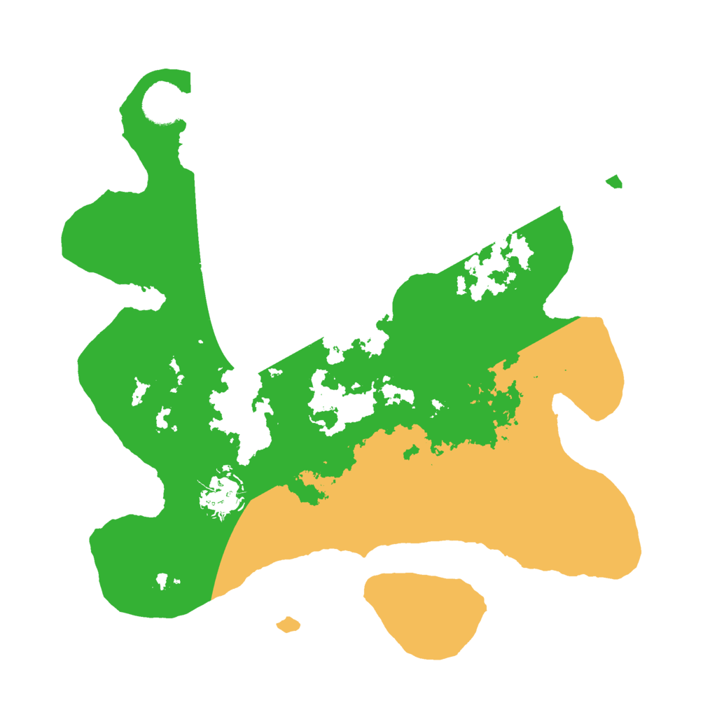 Biome Rust Map: Barren, Size: 3000, Seed: 34535345