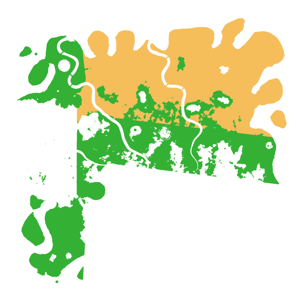 Biome Rust Map: Procedural Map, Size: 4487, Seed: 1225024745