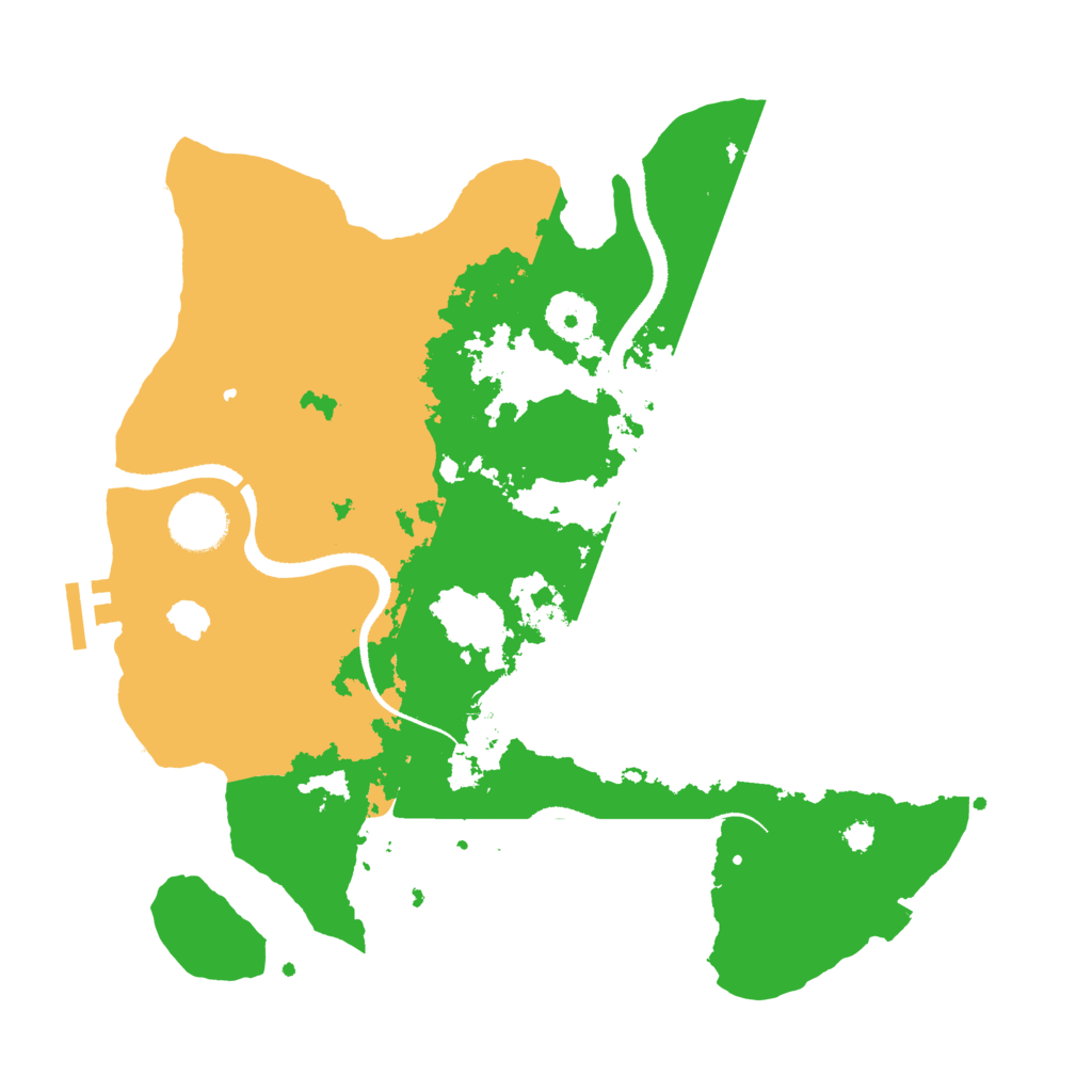 Biome Rust Map: Procedural Map, Size: 3300, Seed: 371614780