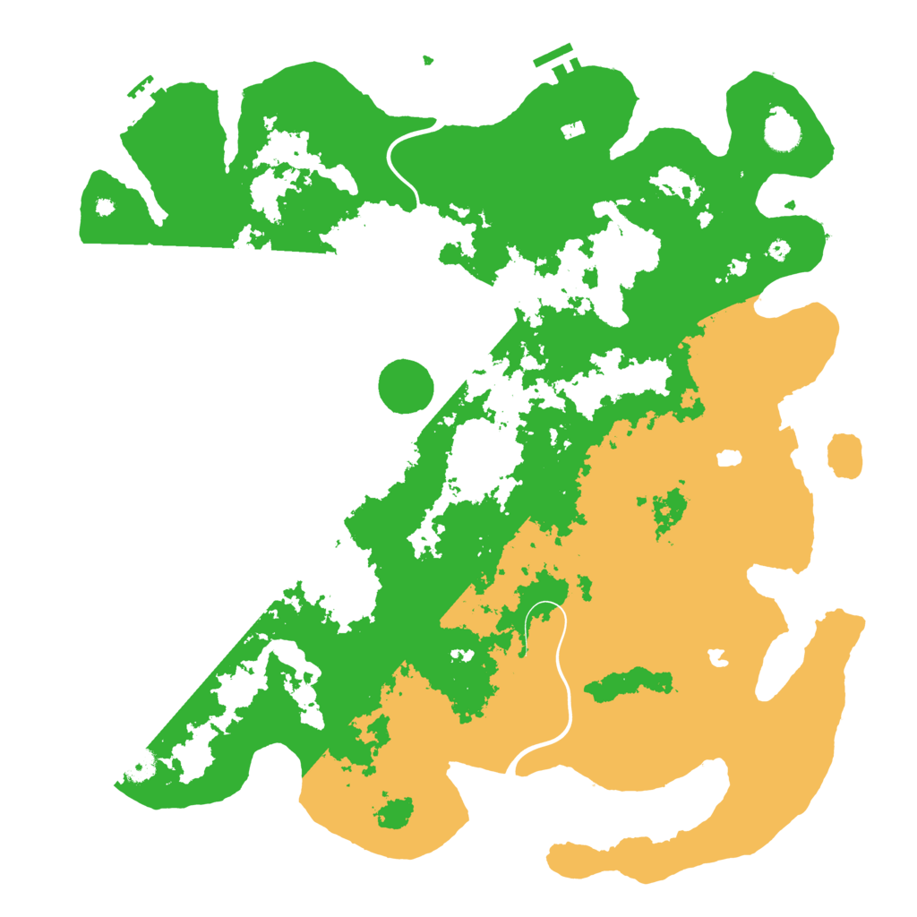 Biome Rust Map: Procedural Map, Size: 4500, Seed: 4314186