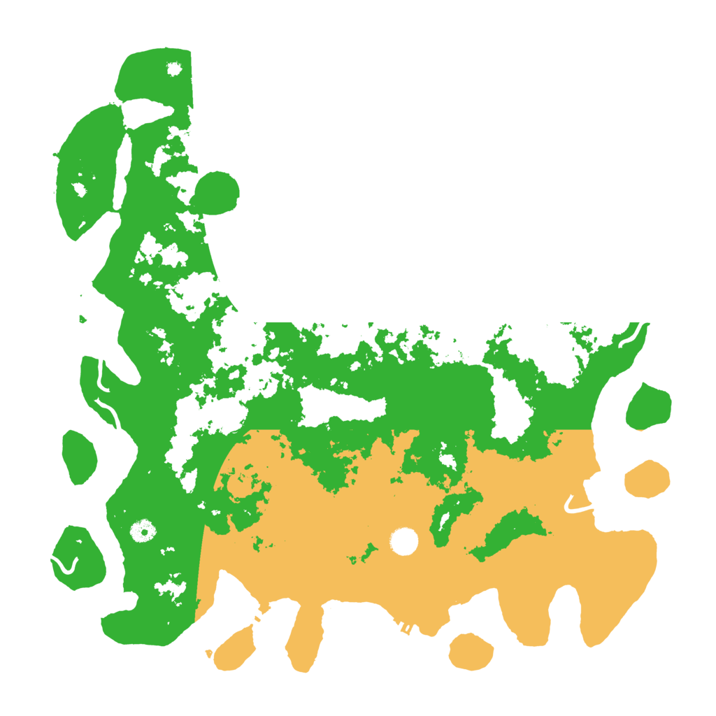 Biome Rust Map: Procedural Map, Size: 4500, Seed: 1248064264