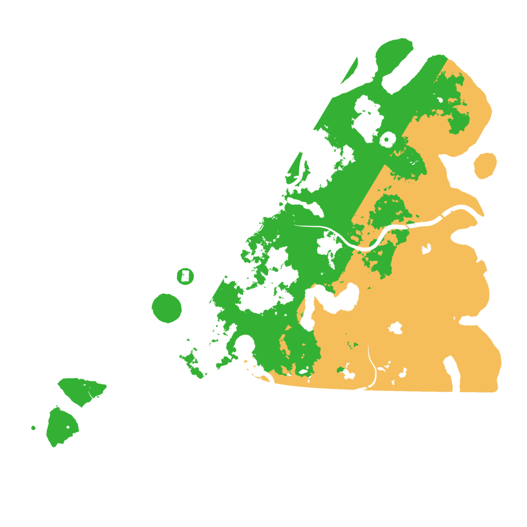 Biome Rust Map: Procedural Map, Size: 5000, Seed: 627
