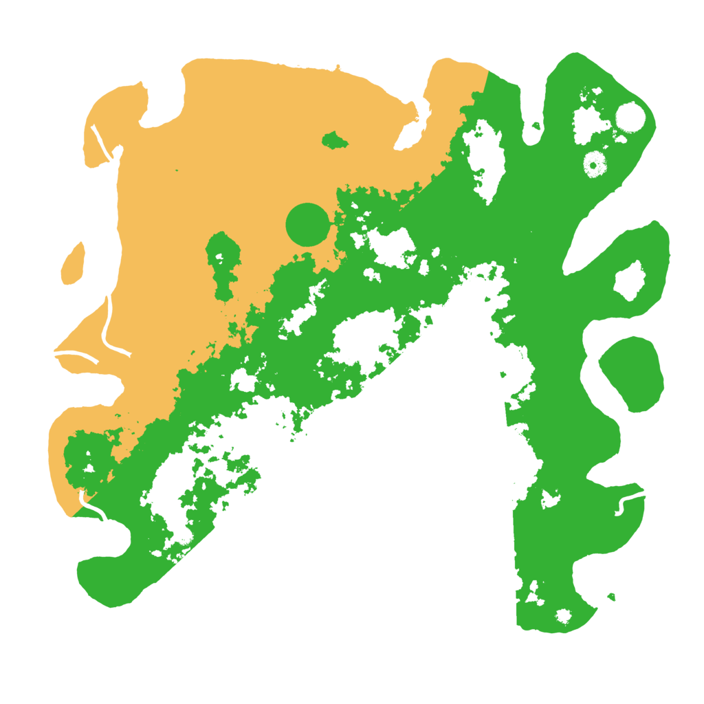 Biome Rust Map: Procedural Map, Size: 4250, Seed: 8289