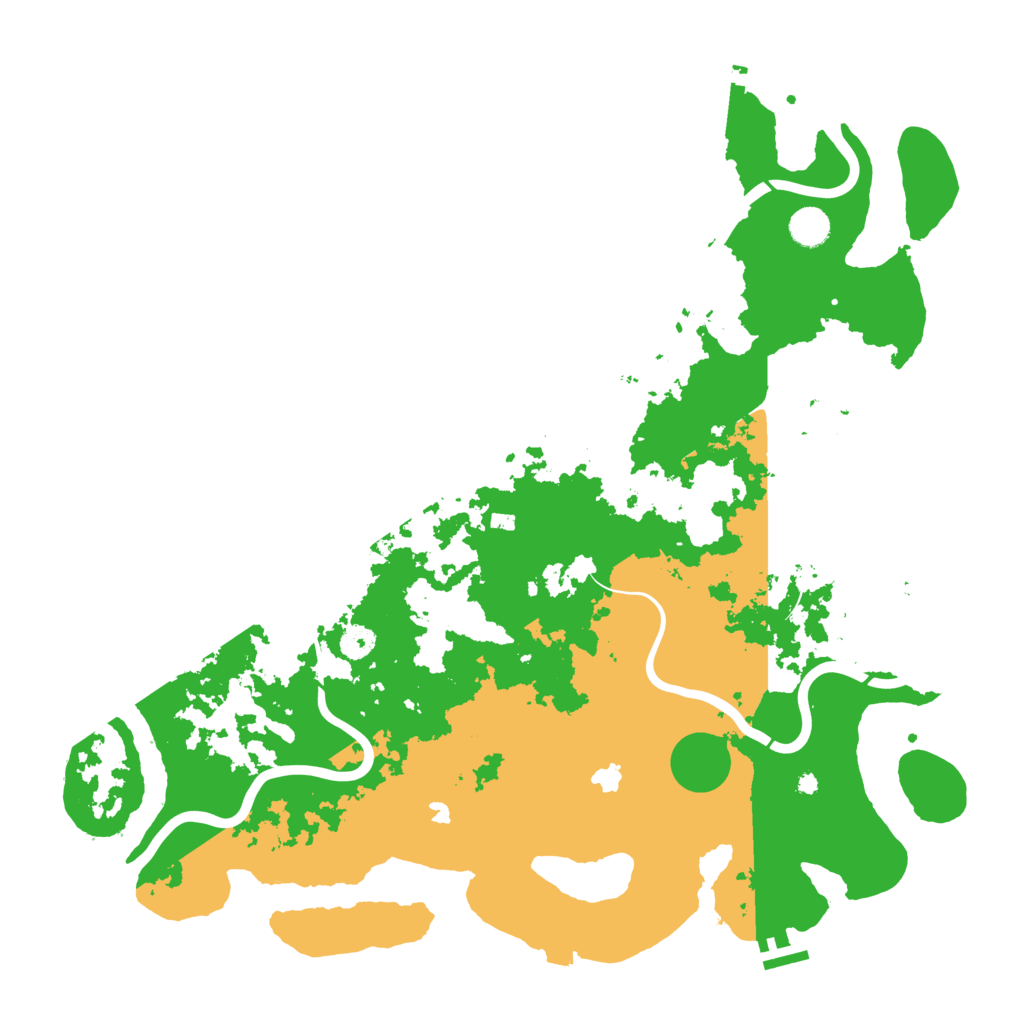 Biome Rust Map: Procedural Map, Size: 4500, Seed: 1797428157