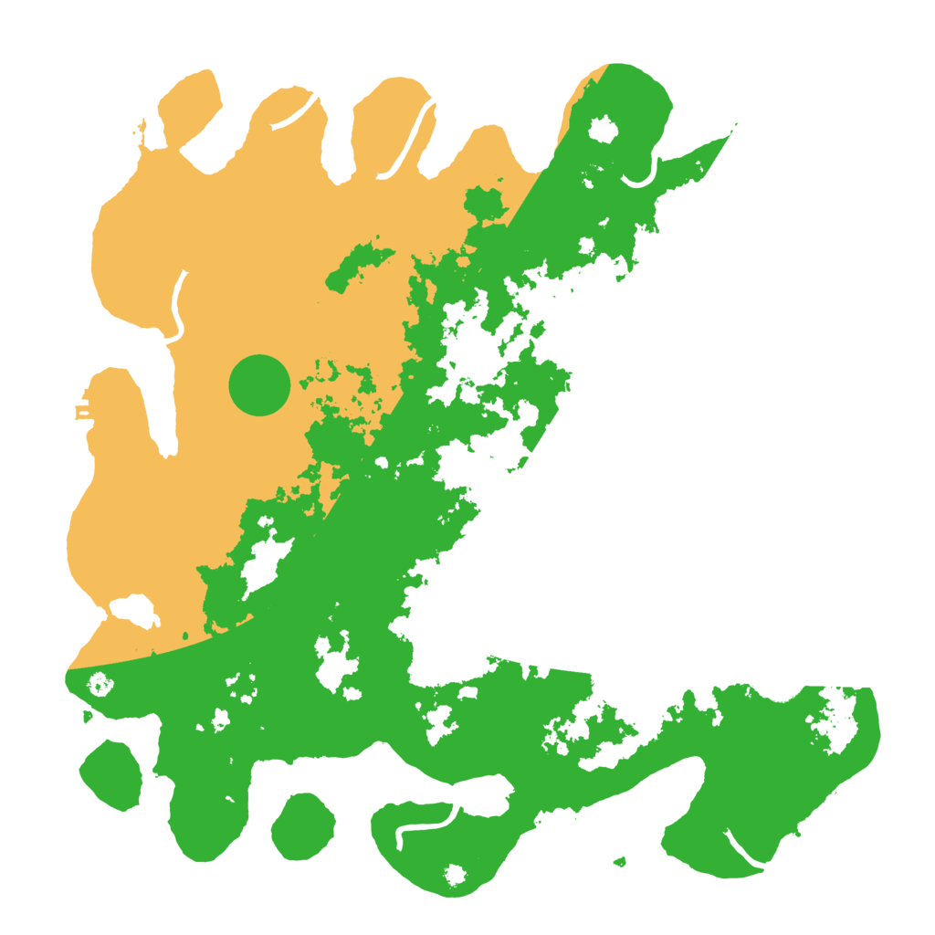Biome Rust Map: Procedural Map, Size: 4000, Seed: 1069538081