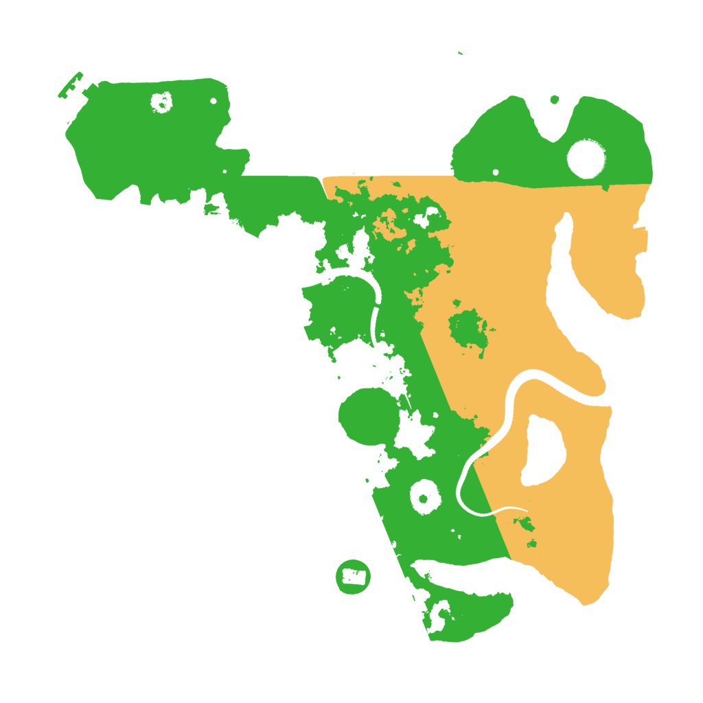 Biome Rust Map: Procedural Map, Size: 3250, Seed: 1114883275
